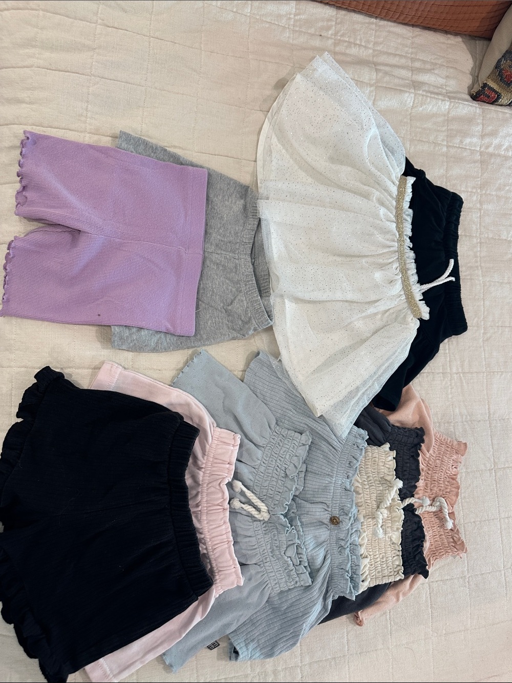 3T girls shorts skirt bundle
